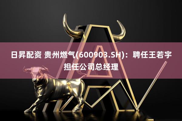 日昇配资 贵州燃气(600903.SH)：聘任王若宇担任公司总经理